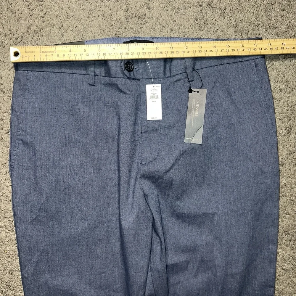 Banana Republic‎ Grayson 35x30 Slim Tapered Fit Dress Pants Upscale Work Office
